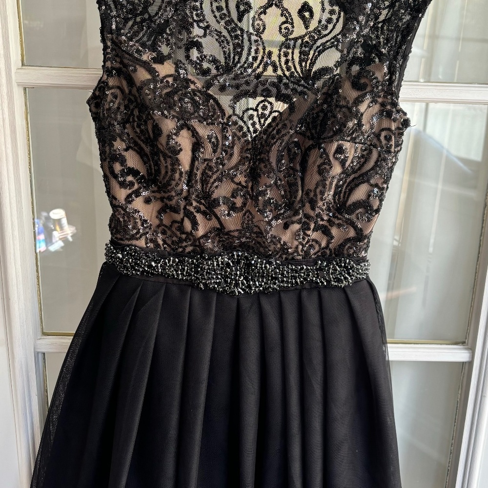 Black semi formal dress
